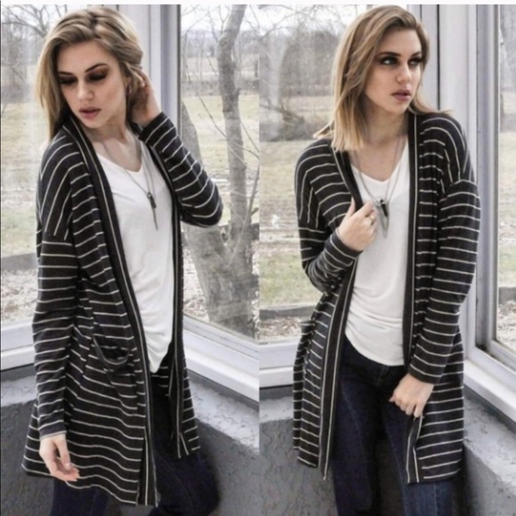 A Girl Thing Sweaters - ❤️2 for $40❤️size large jersey knit cardigan
